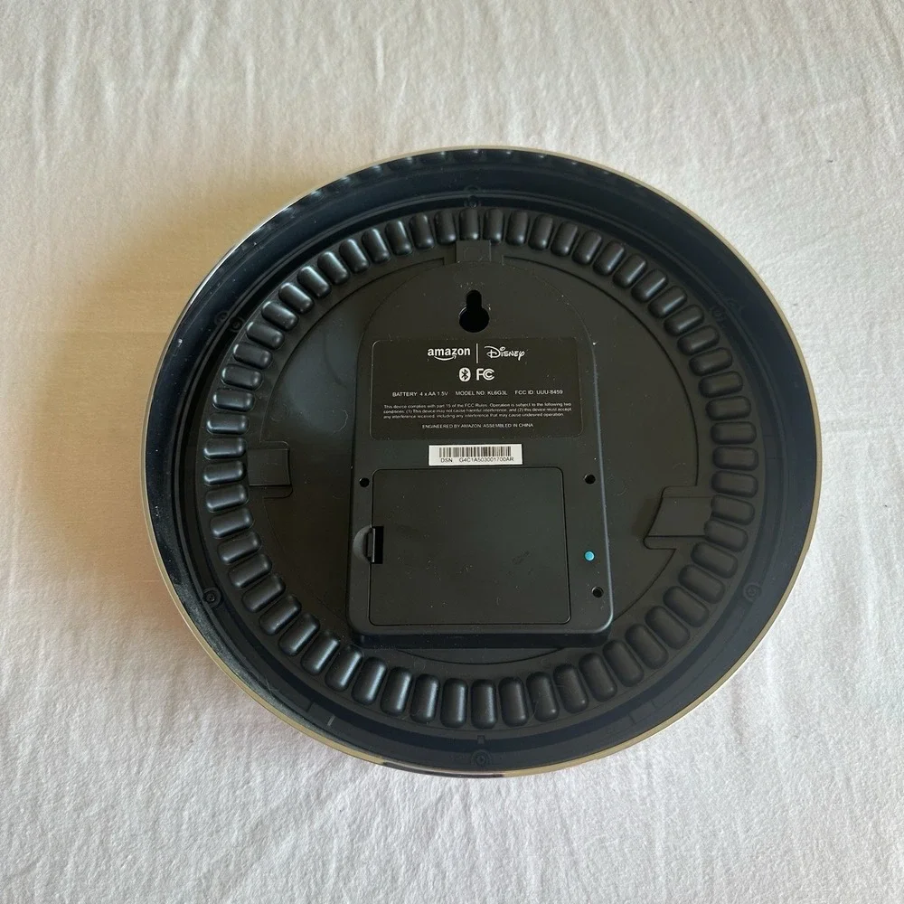 Disney Mickey Mouse Edition Amazon Echo Alexa Wall Clock KL6G3L Tested Good